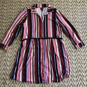 Derek Heart Plus button up long sleeve